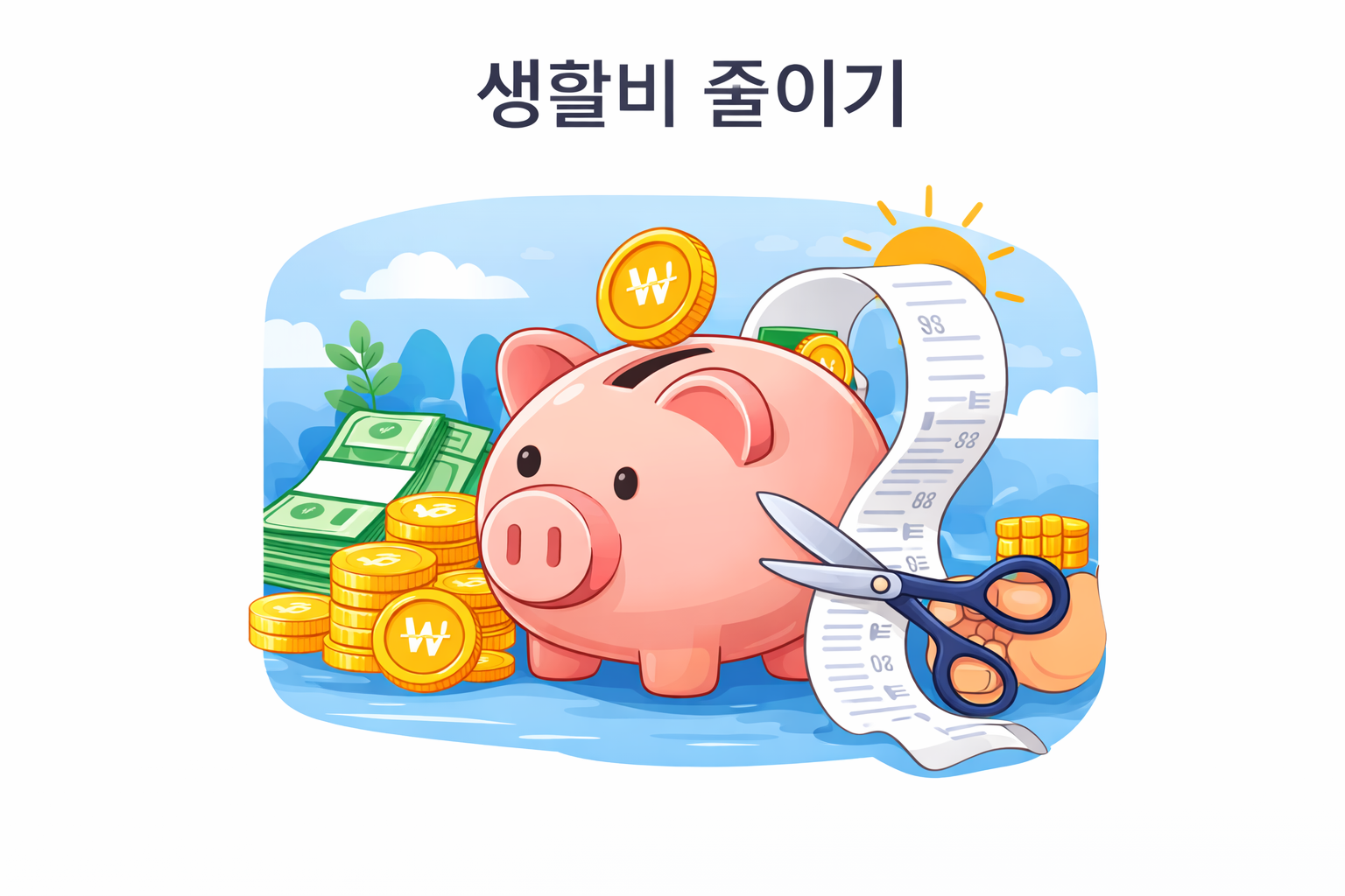 생활비 절약 효과는 언제 나타날까